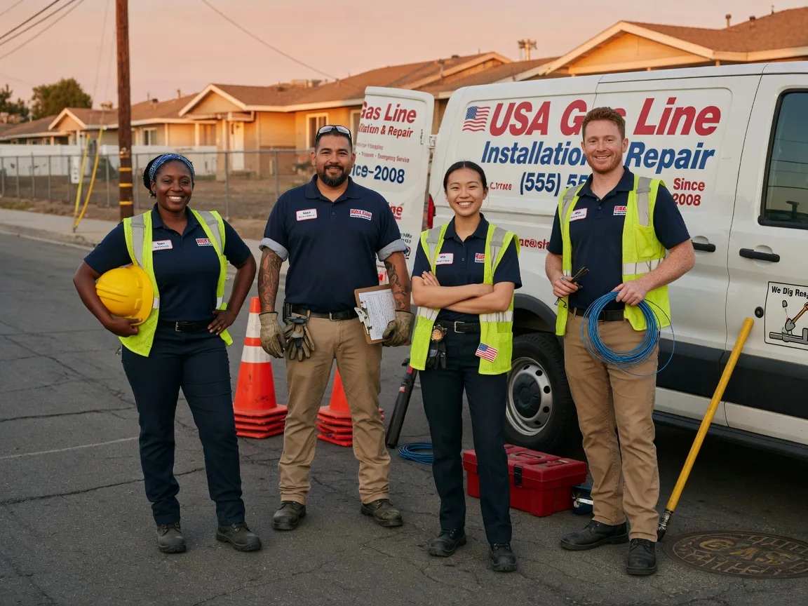 Gas Line Installation company in Norco, CA